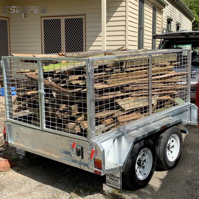 trailer cage application