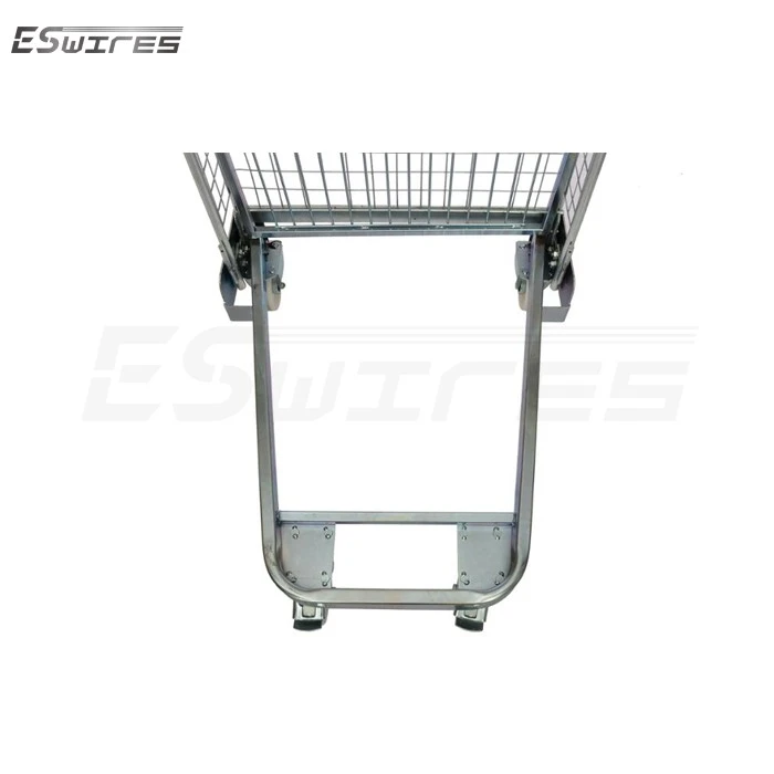 industrial container cage trolley A base