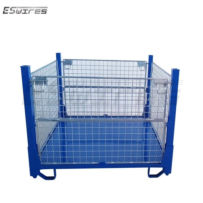 Steel Stillage Pallet Cages warehouse